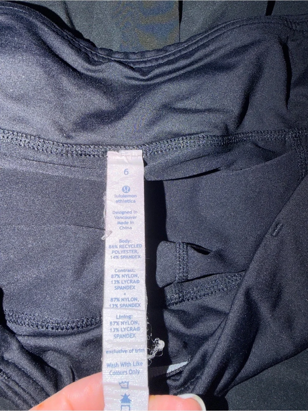 Lululemon Black Women's tennis skirt - Athletic A-Line Skirt